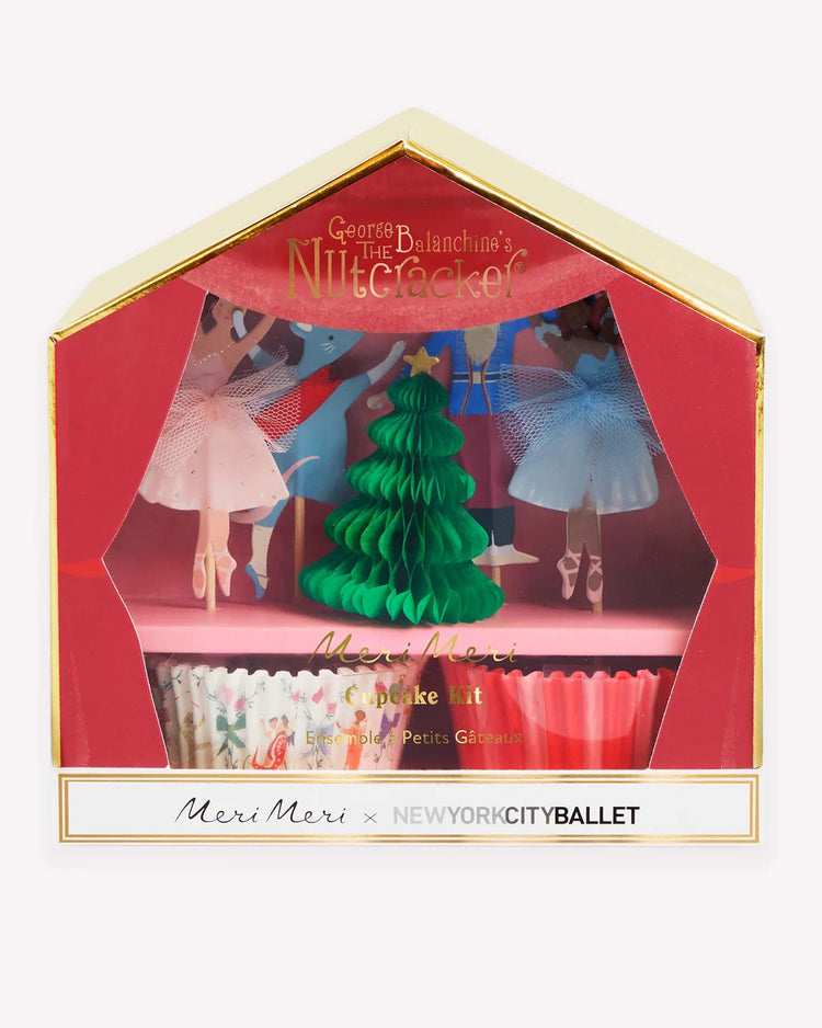 meri meri x new york city ballet cupcake kit
