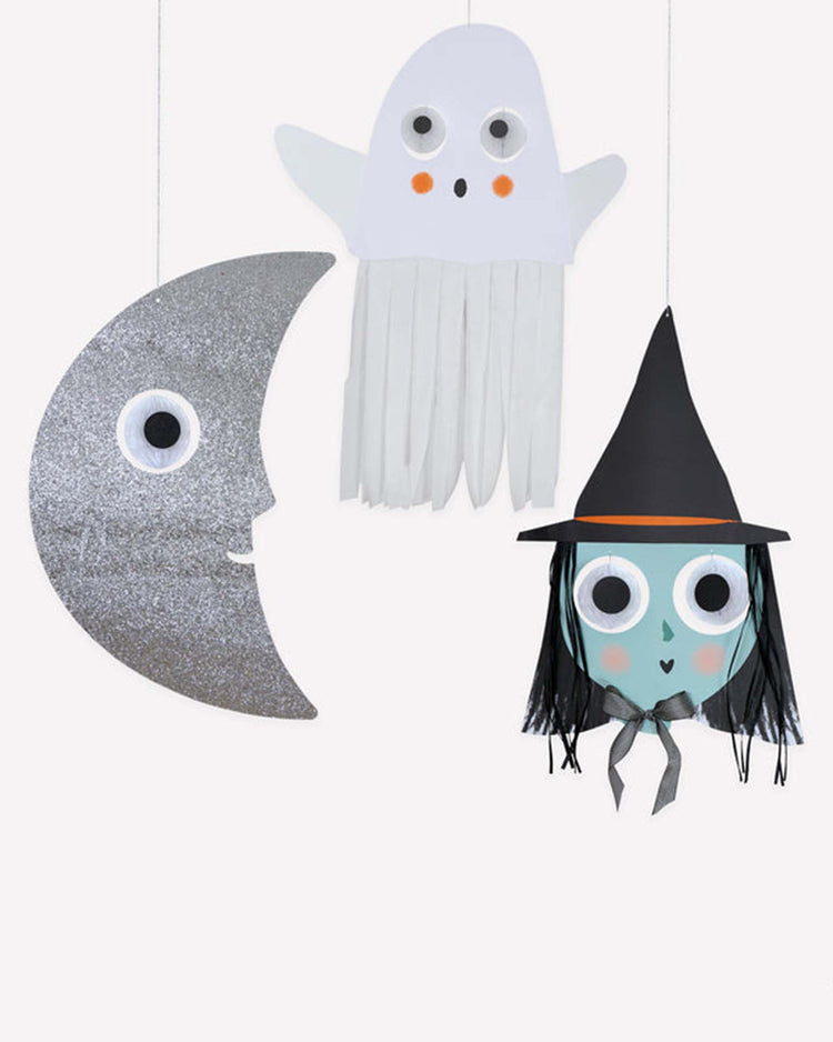 giant halloween character hanging decorations