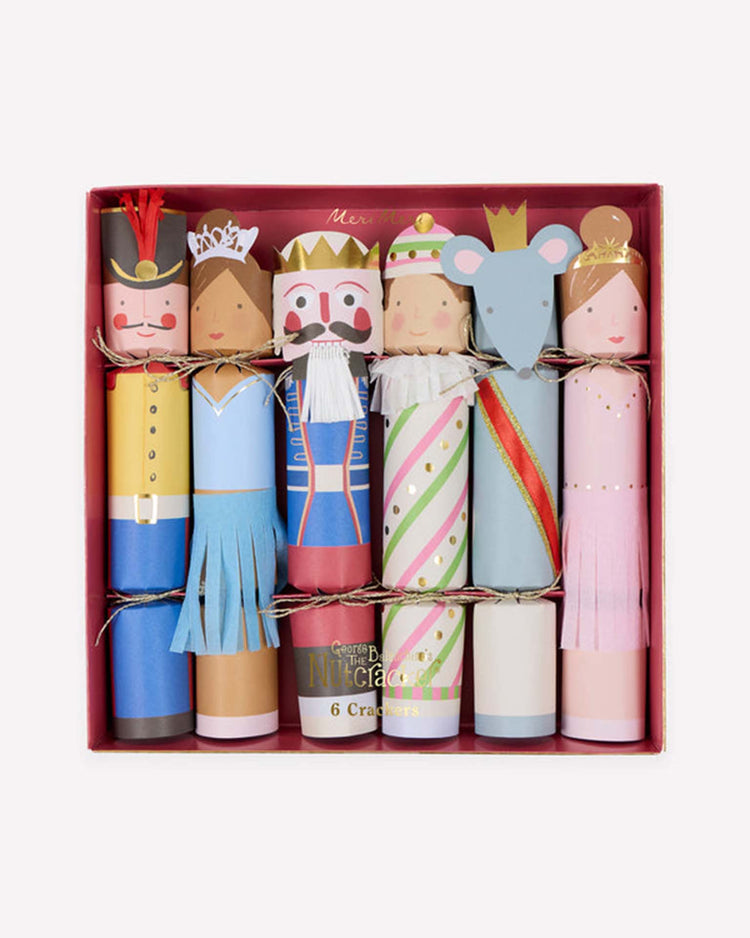 meri meri x new york city ballet character crackers