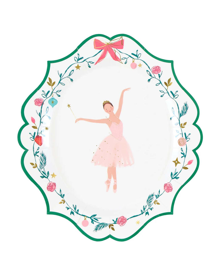 meri meri x new york city ballet side plates