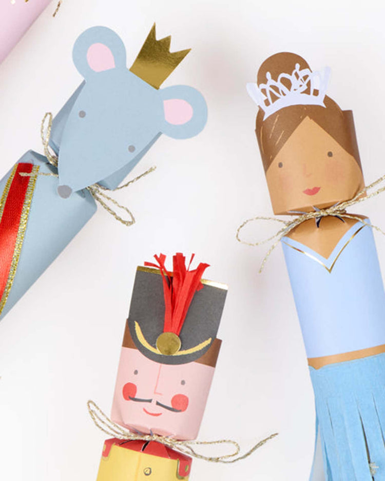 meri meri x new york city ballet character crackers