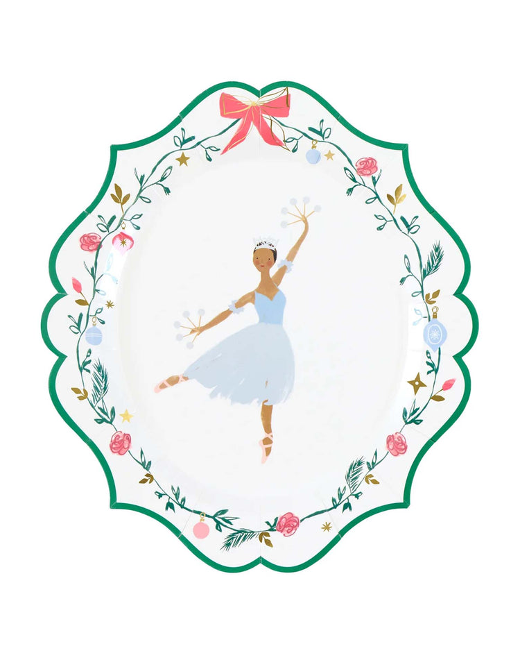 meri meri x new york city ballet side plates