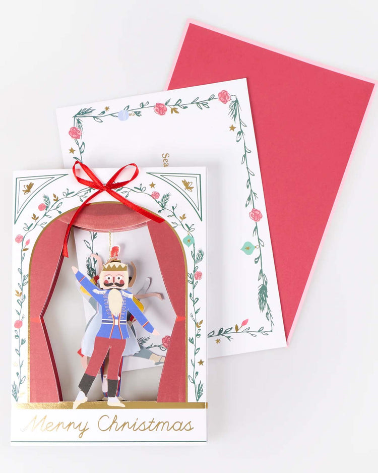 meri meri x new york city ballet concertina card