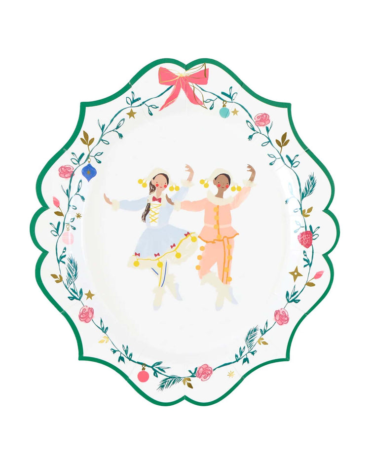 meri meri x new york city ballet side plates