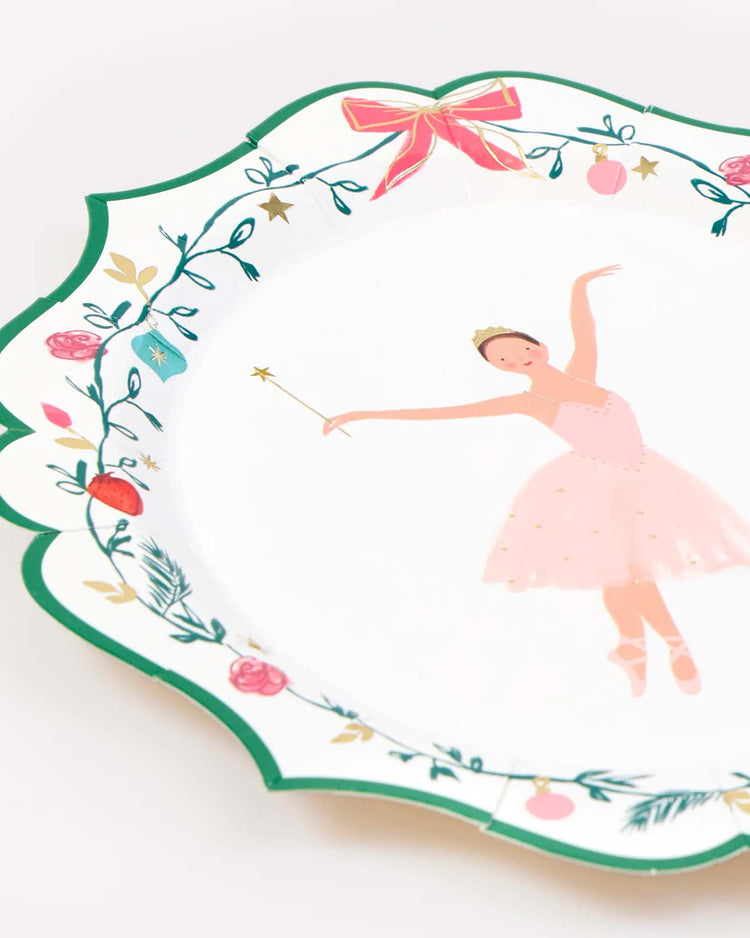 meri meri x new york city ballet side plates