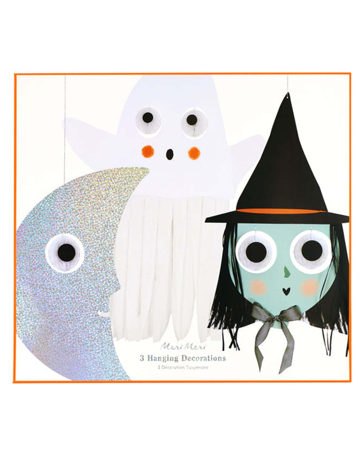 giant halloween character hanging decorations