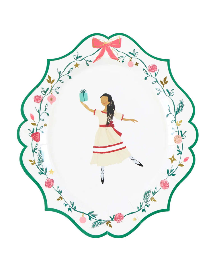 meri meri x new york city ballet side plates