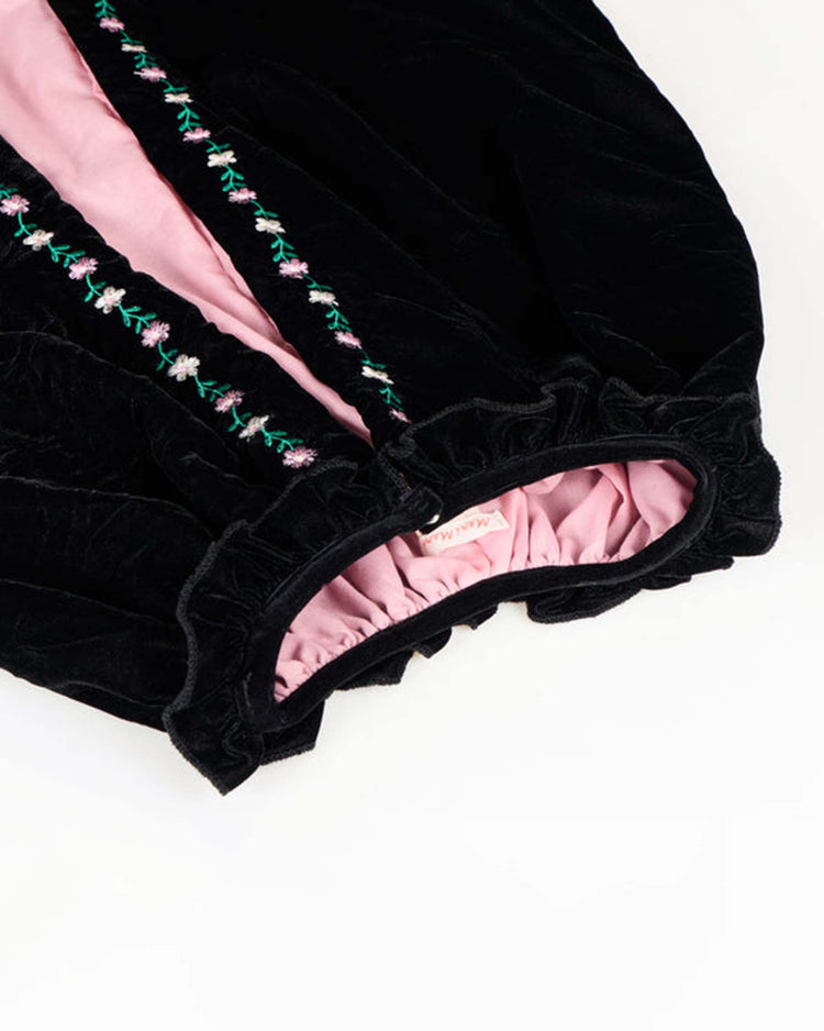 embroidered velvet witch costume