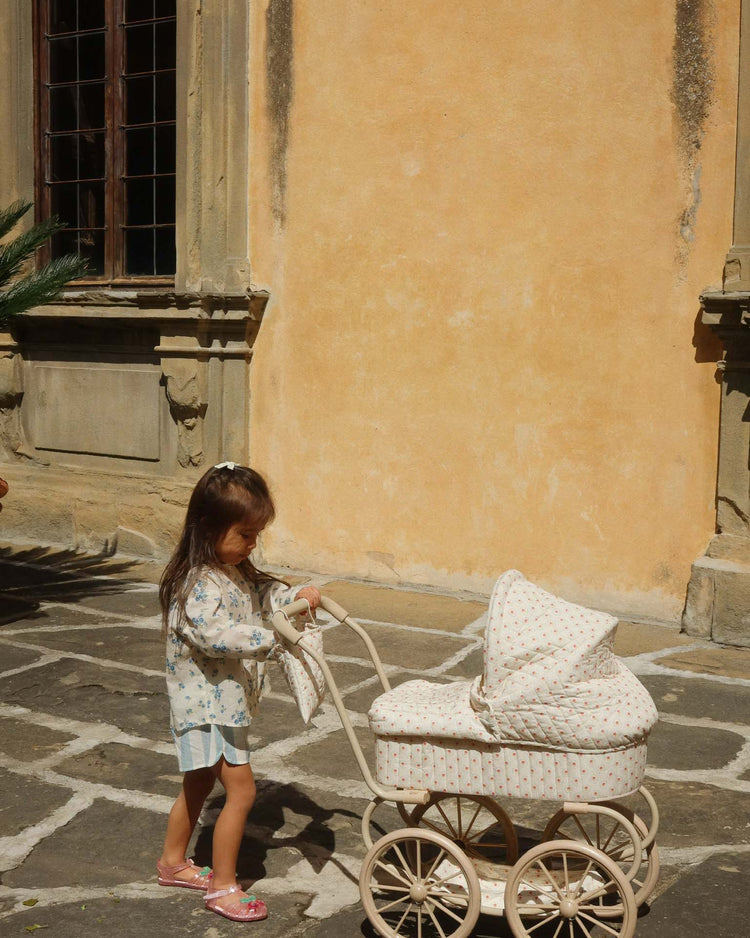 konges sløjd minnie doll pram in mirage play Little
