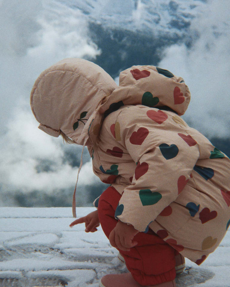 konges sløjd ace rain jacket in bon coeur coloré kids Little