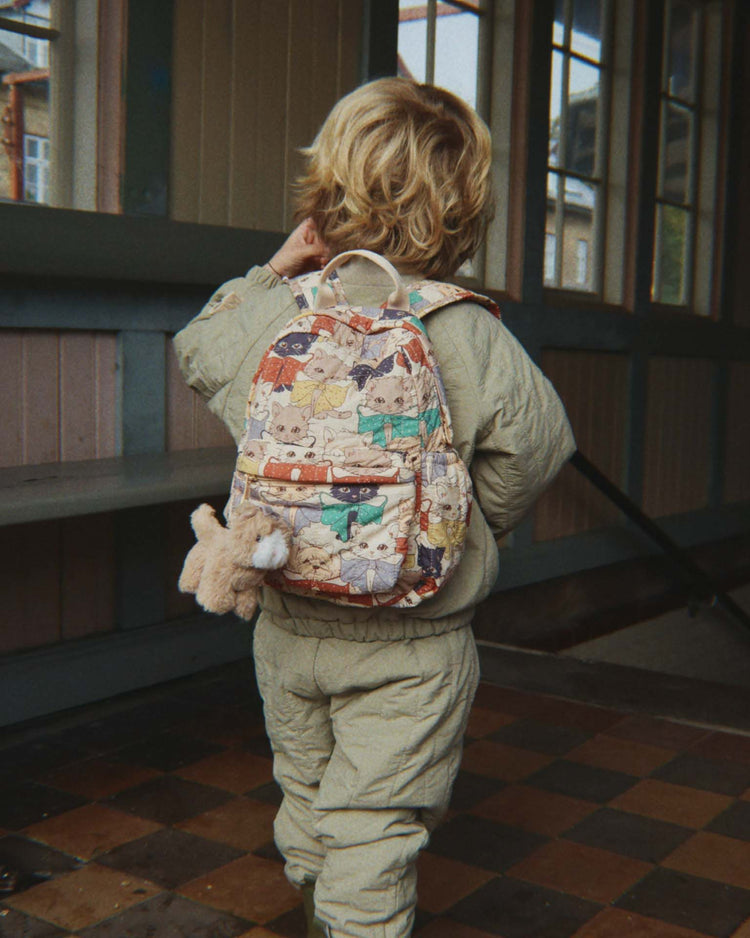 juno mini backpack in like cats and dogs