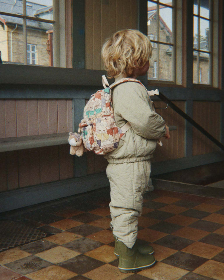 juno mini backpack in like cats and dogs