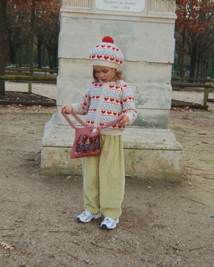 konges sløjd marlo pants in dot leek kids Little