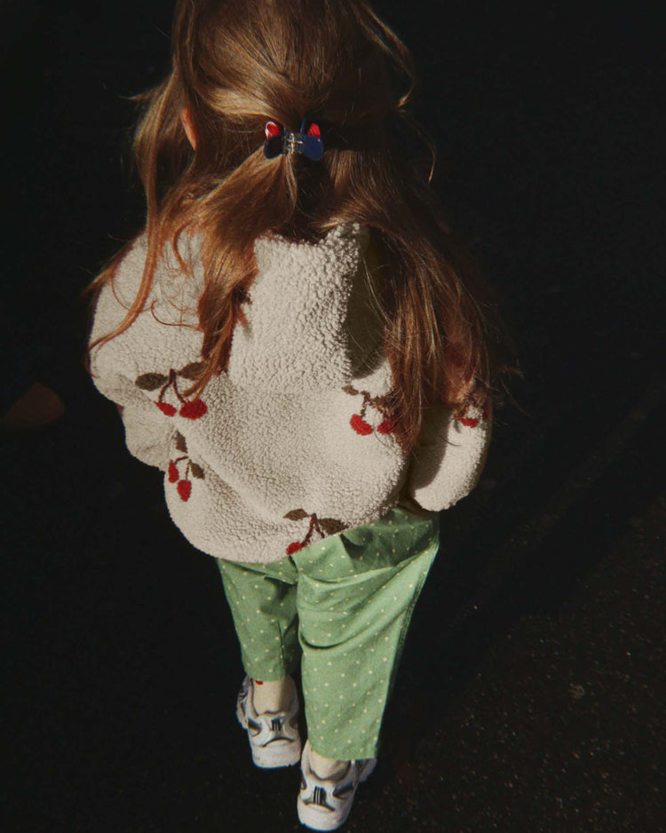 konges sløjd jody teddy hoodie in ma grande cerise kids Little