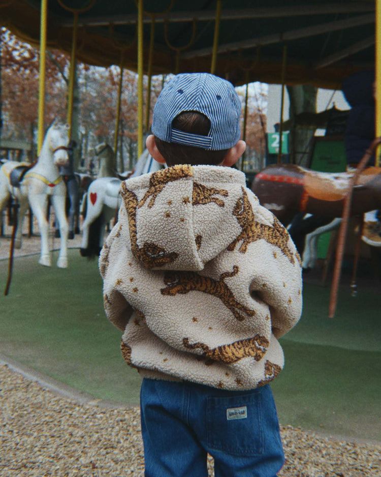 konges sløjd luc cap in blue stripe accessories Little