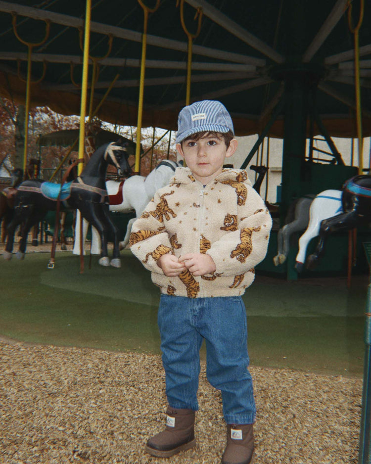konges sløjd jody teddy hoodie in tiger kids Little
