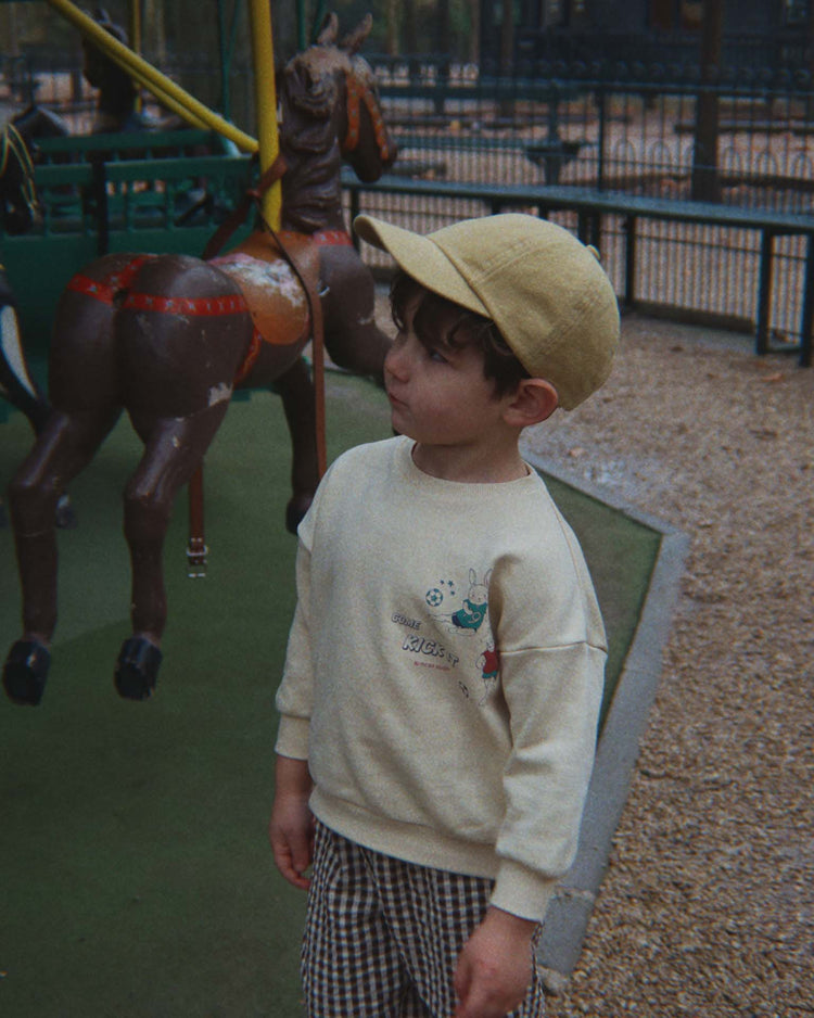 konges sløjd kim pants in choco check kids Little