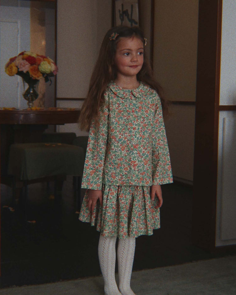 konges sløjd ponza shirt in carlie verde kids Little