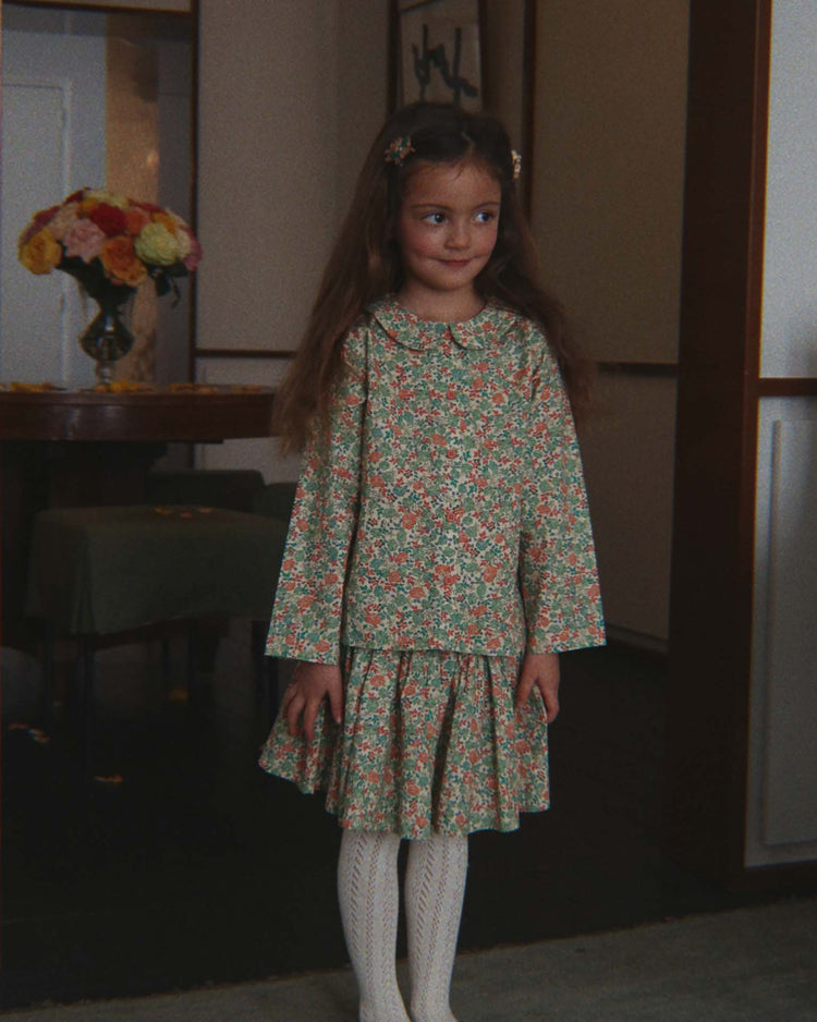 konges sløjd ponza shirt in carlie verde kids Little