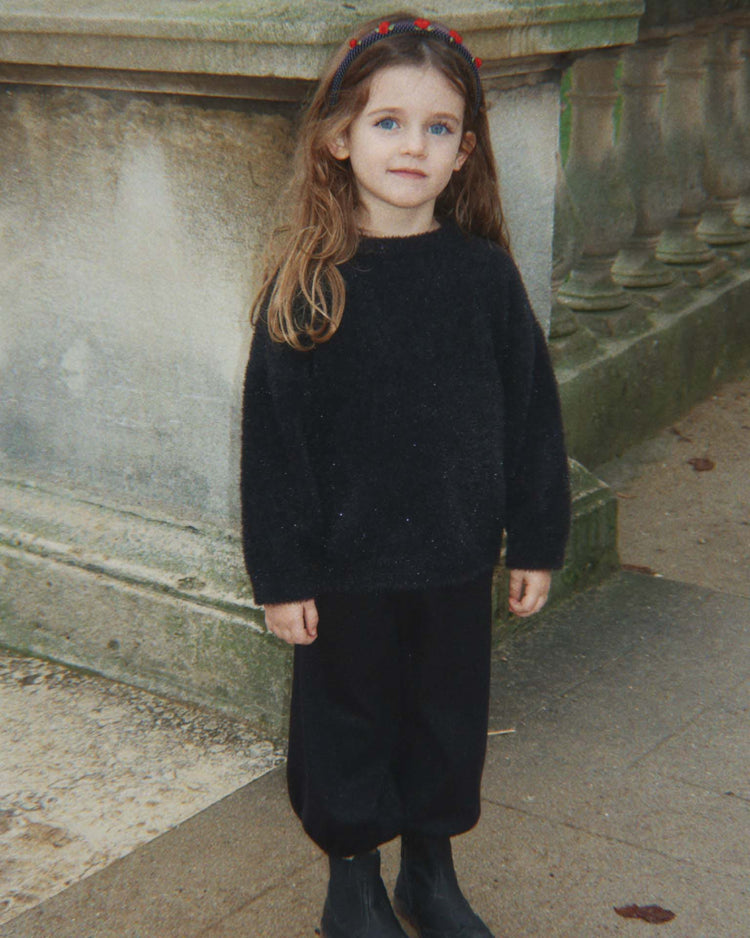 roli balloon pants in black