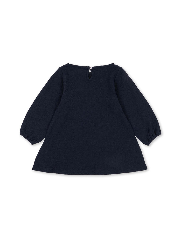 konges sløjd romy dress in dark navy kids Little