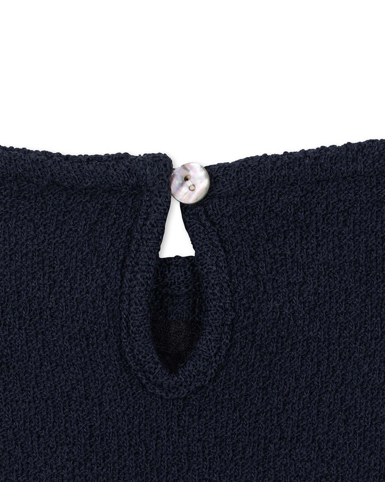 konges sløjd romy dress in dark navy kids Little