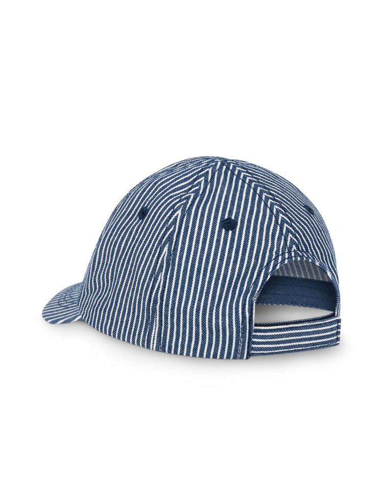 konges sløjd luc cap in blue stripe accessories Little