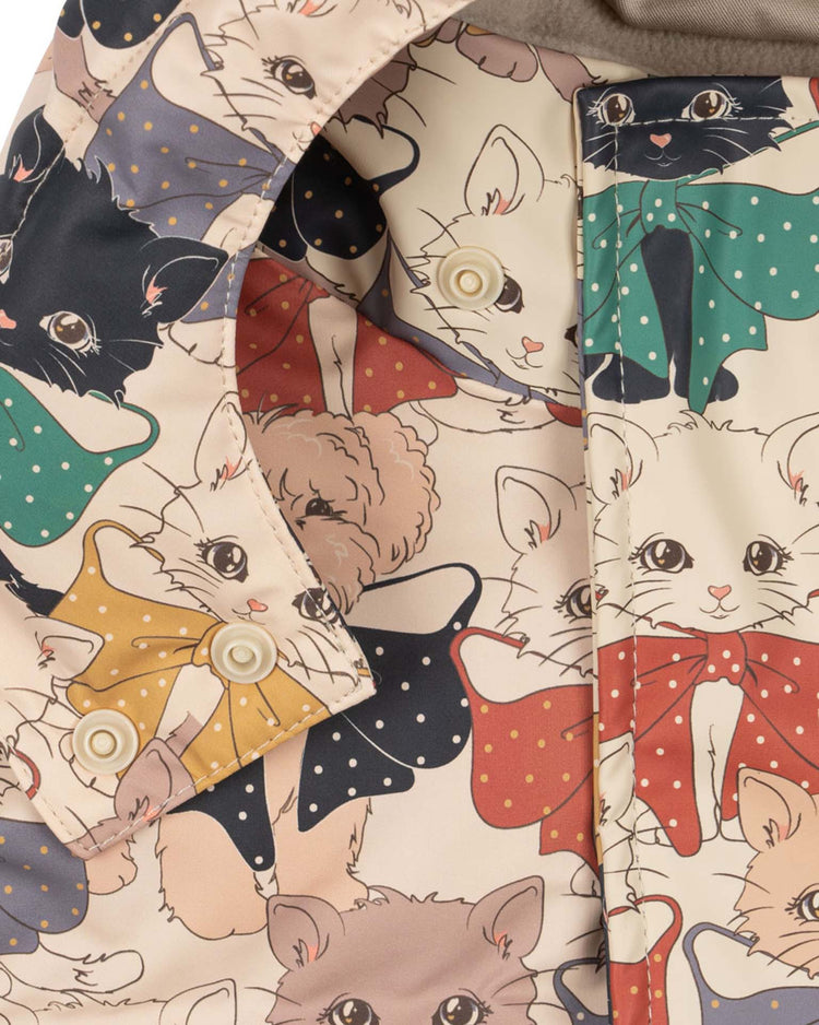 konges sløjd ace rain jacket in like cats and dogs kids Little