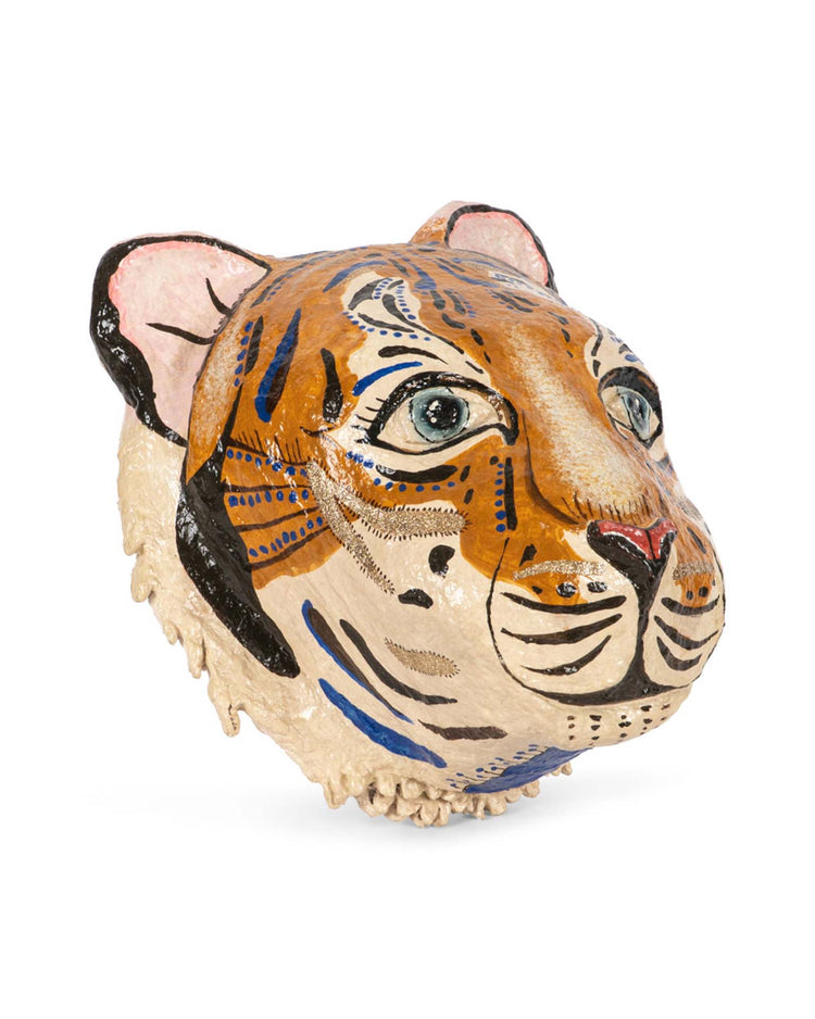 konges sløjd tiger wall decoration home Little