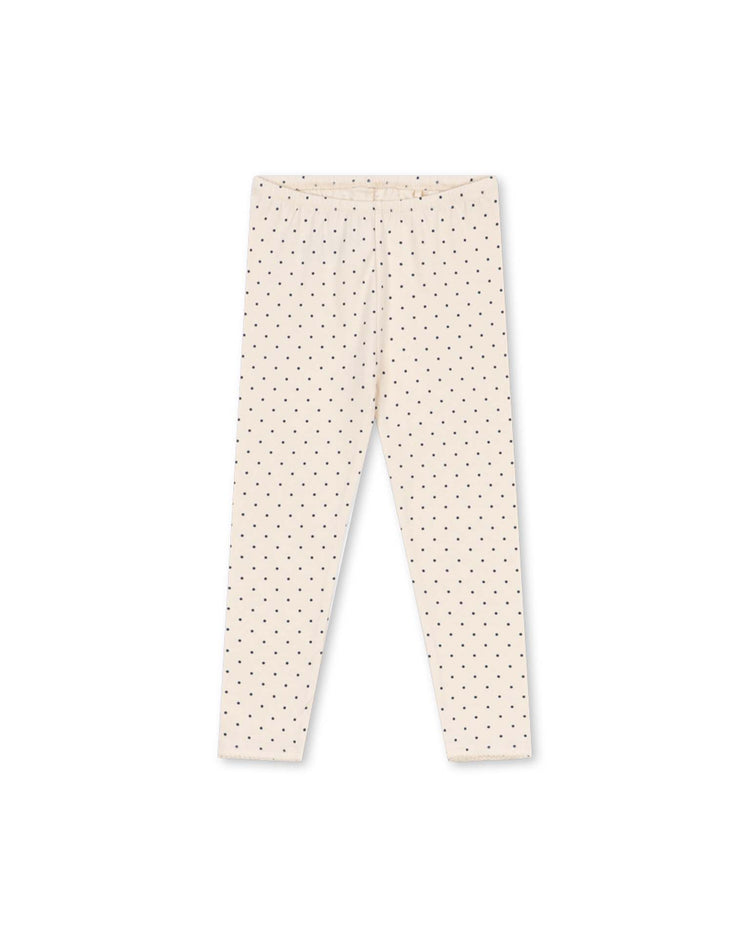 konges sløjd basic pants in blue dot baby Little