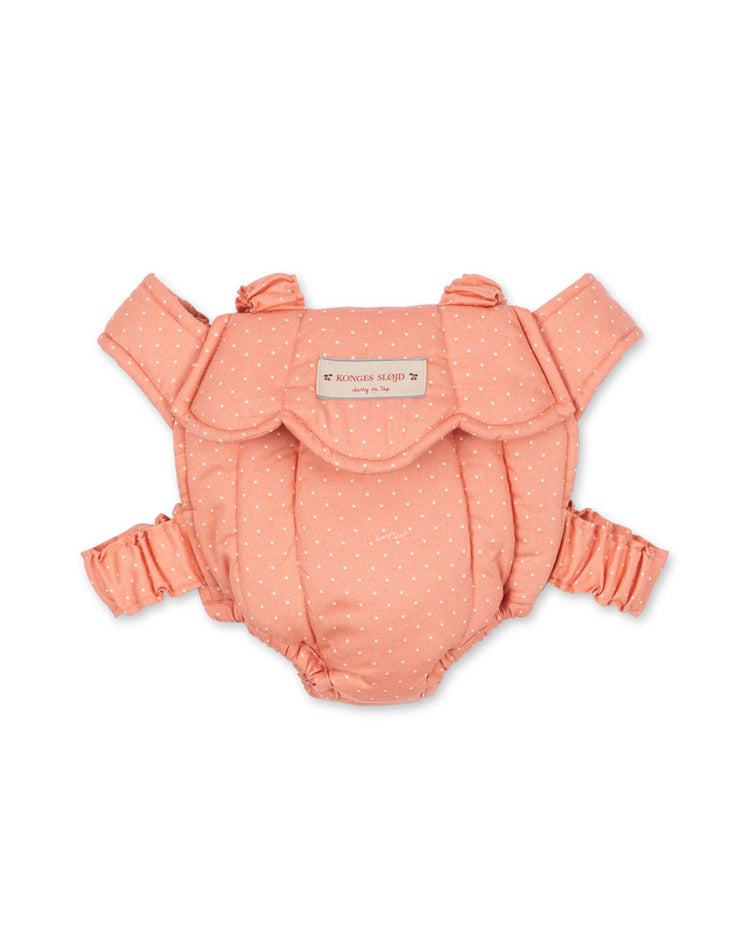 konges sløjd doll carrier in rose dot play Little
