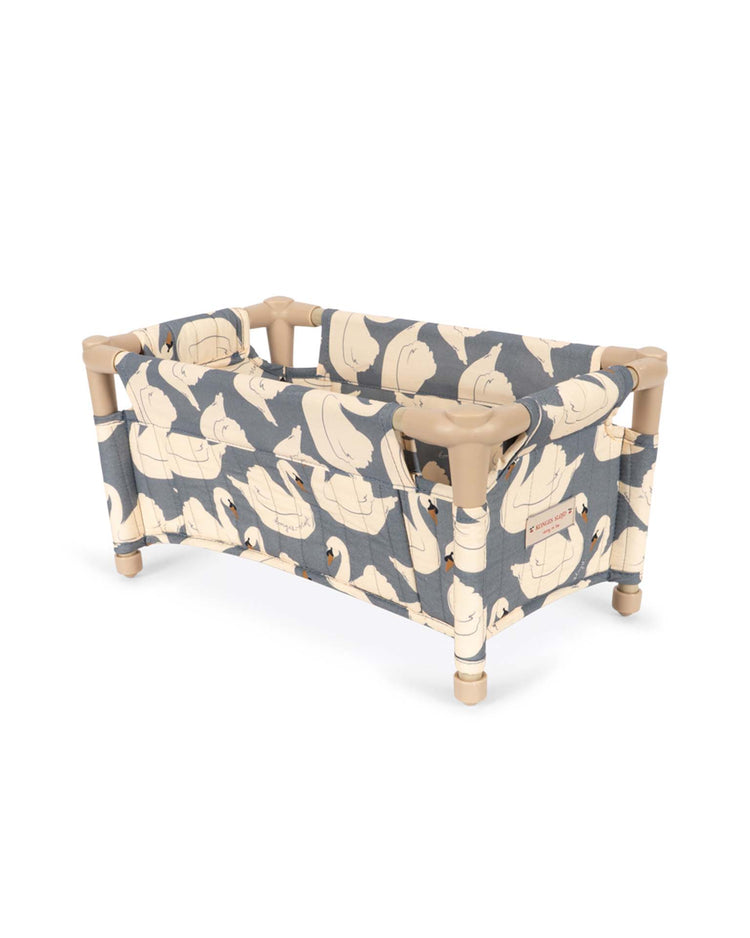 doll travel bed in swan