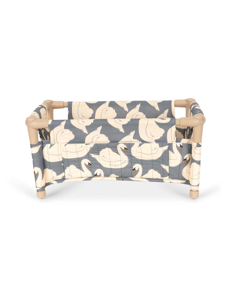 doll travel bed in swan