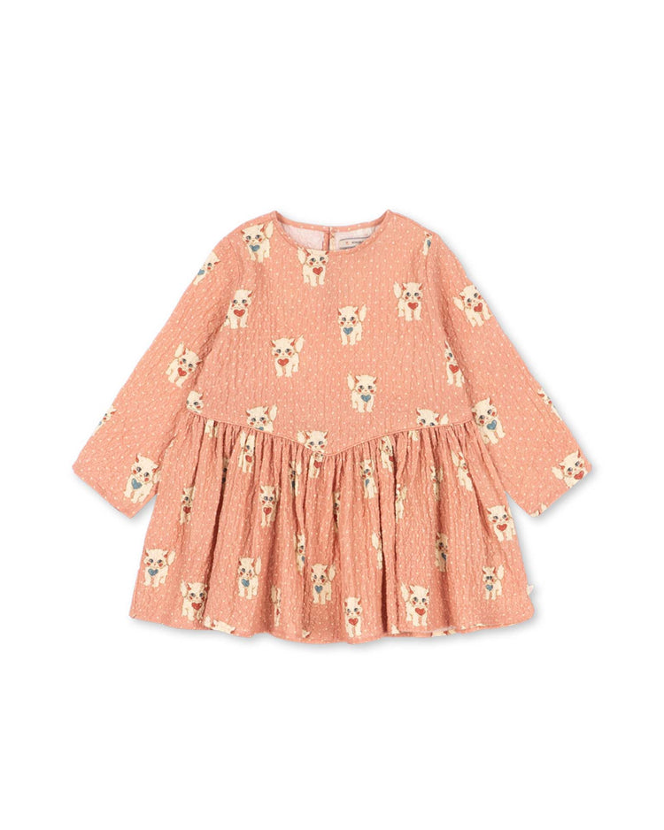 konges sløjd elin dress in ciao miao rose kids Little