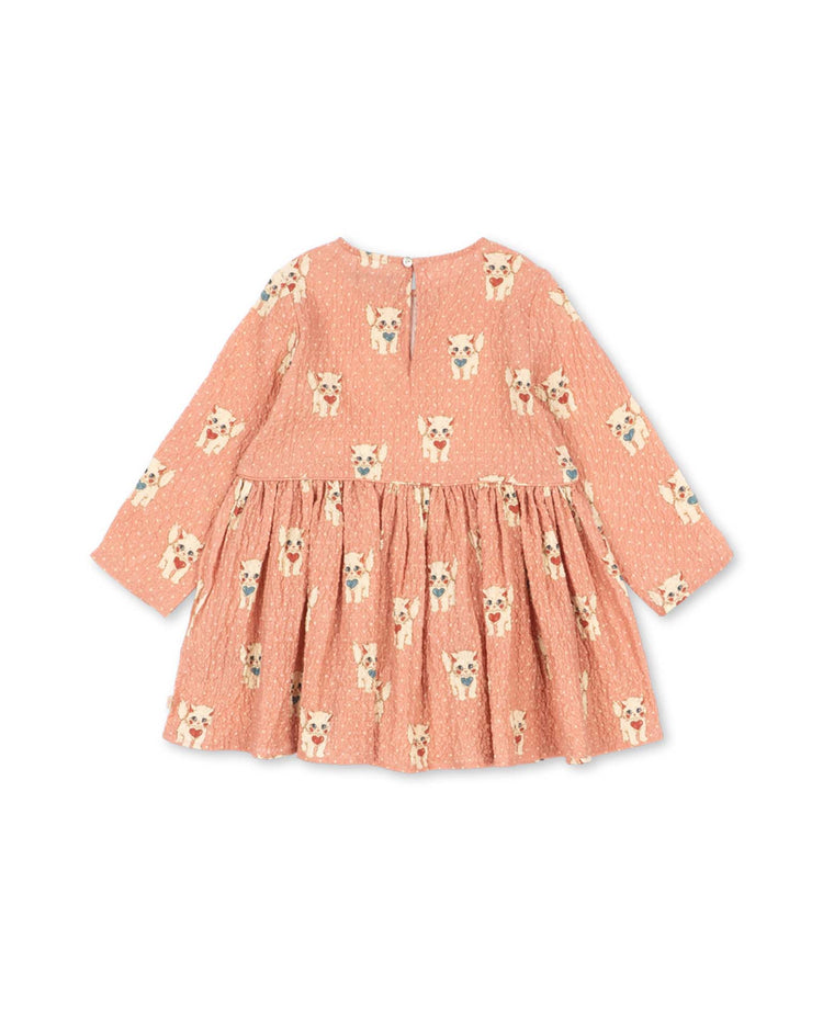 konges sløjd elin dress in ciao miao rose kids Little