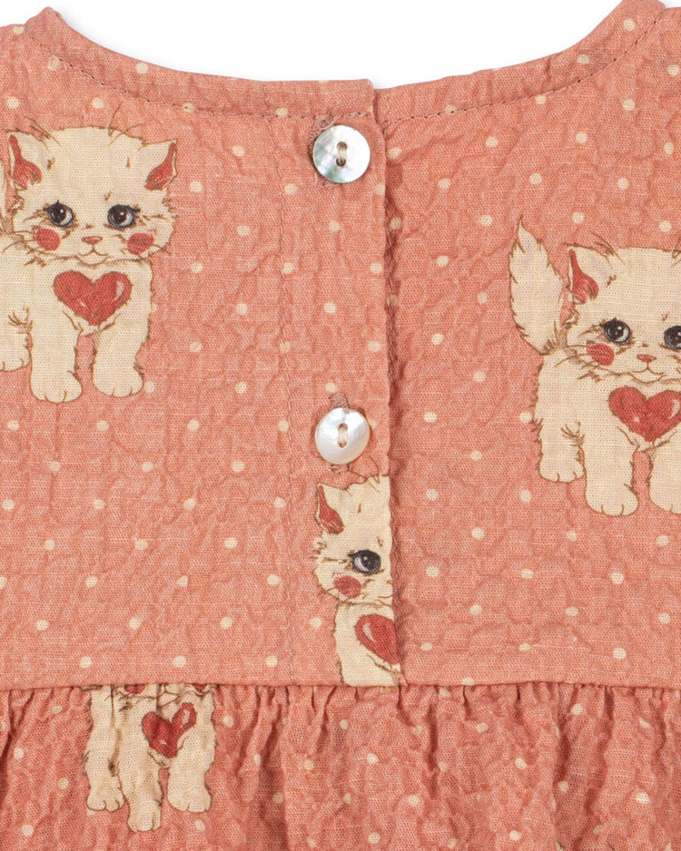 konges sløjd elin romper in ciao miao rose kids Little