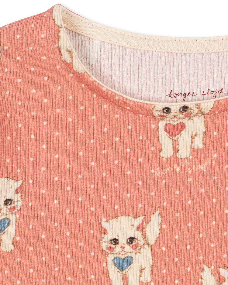 konges sløjd ella long sleeve tee in ciao miao rose kids Little