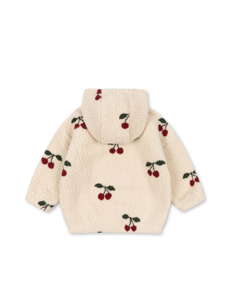 konges sløjd jody teddy hoodie in ma grande cerise kids Little