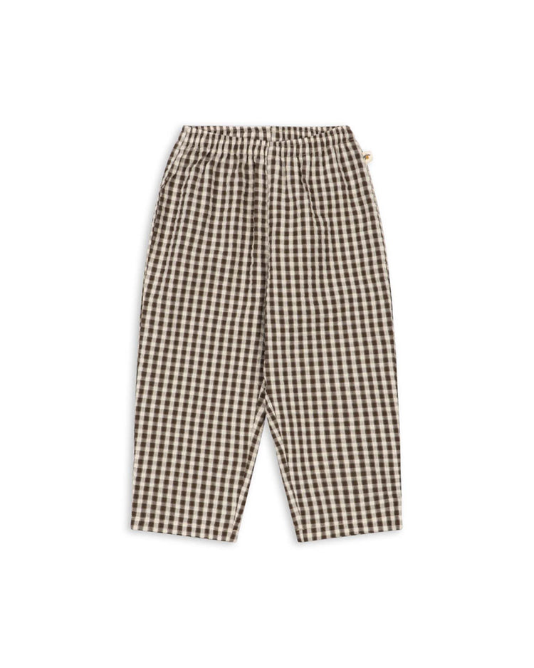 konges sløjd kim pants in choco check kids Little