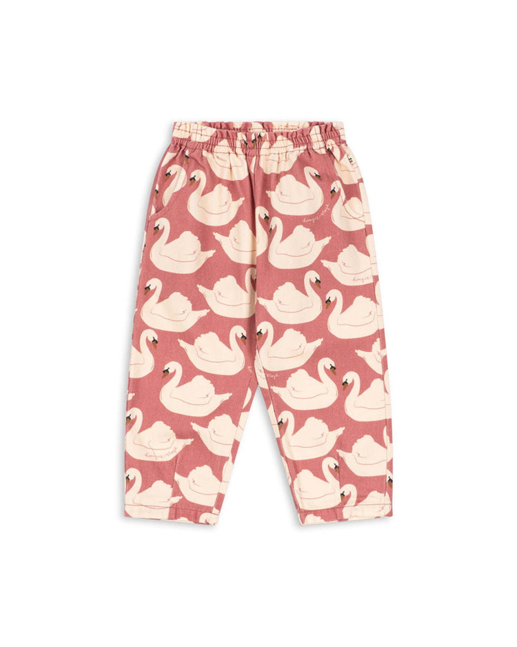 konges sløjd magot frill pants in swan rose kids Little