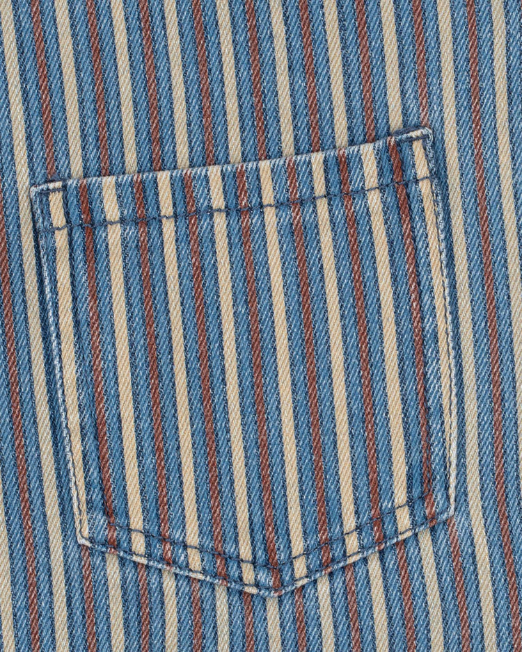konges sløjd magot overalls in tricolore bleu kids Little