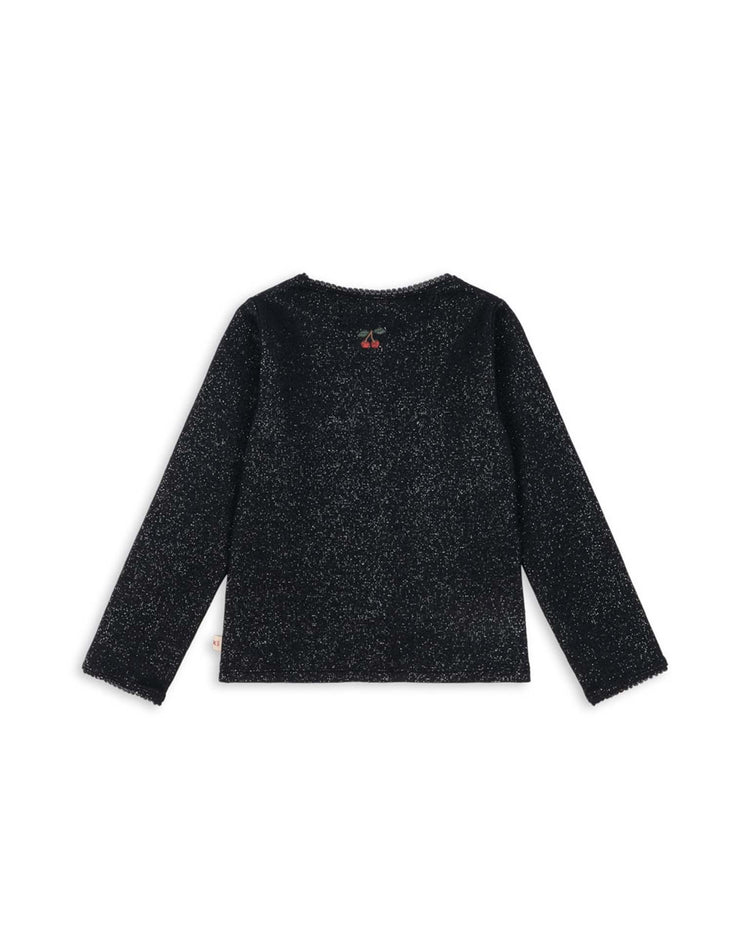 roli cardigan in black