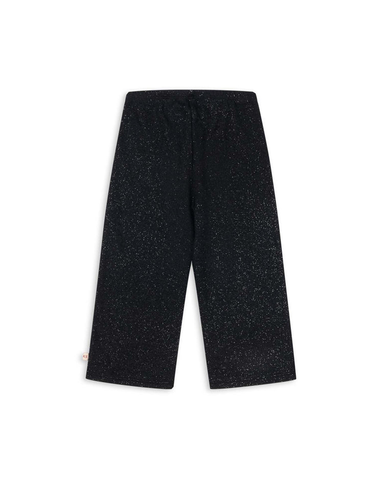 roli flared pants in black