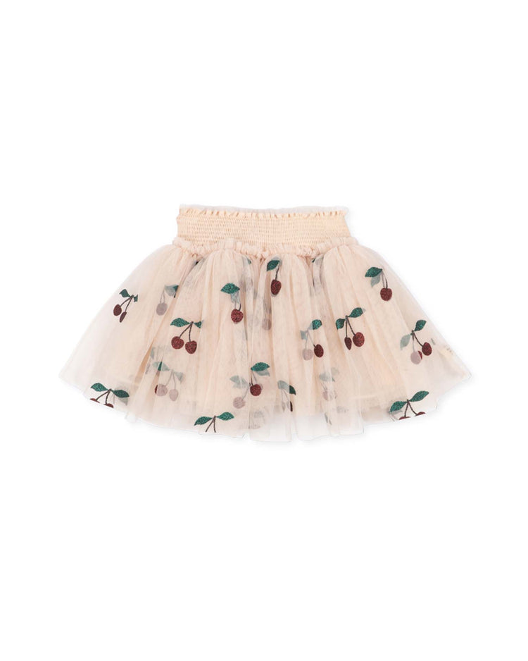 konges sløjd tullie smock skirt in ma grande cerise glitter kids Little