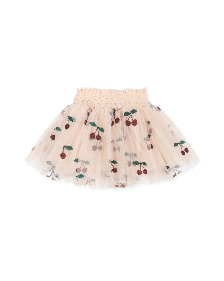 konges sløjd tullie smock skirt in ma grande cerise glitter kids Little
