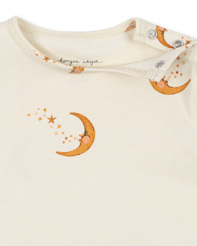 konges sløjd basic long sleeve bodysuit in moon baby Little