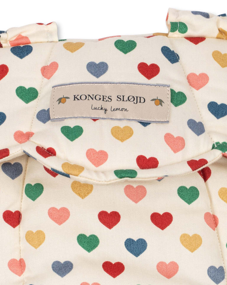 konges sløjd doll carrier in coeur coloré play Little