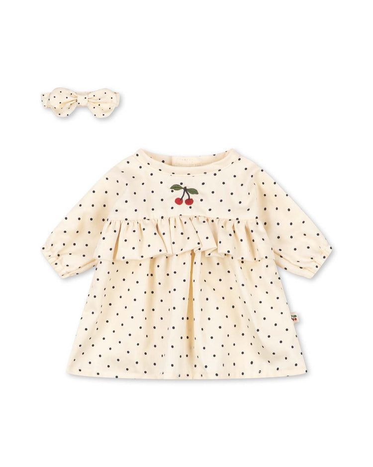konges sløjd doll clothes set in cielo dot play Little