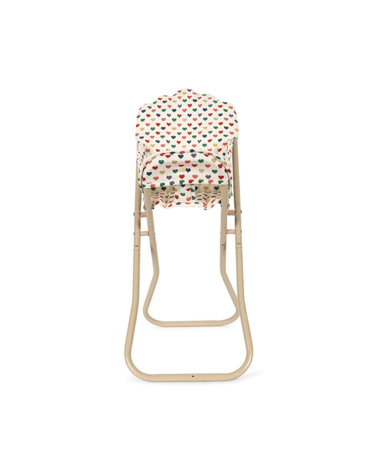 konges sløjd doll high chair in coeur coloré play Little