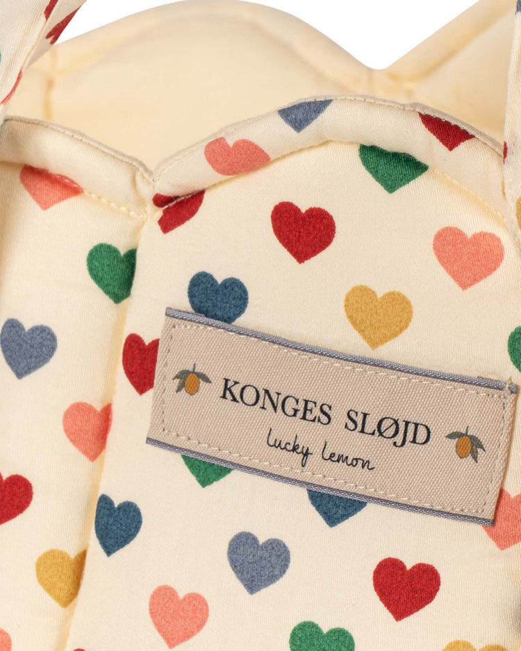 konges sløjd doll lift in coeur coloré play Little